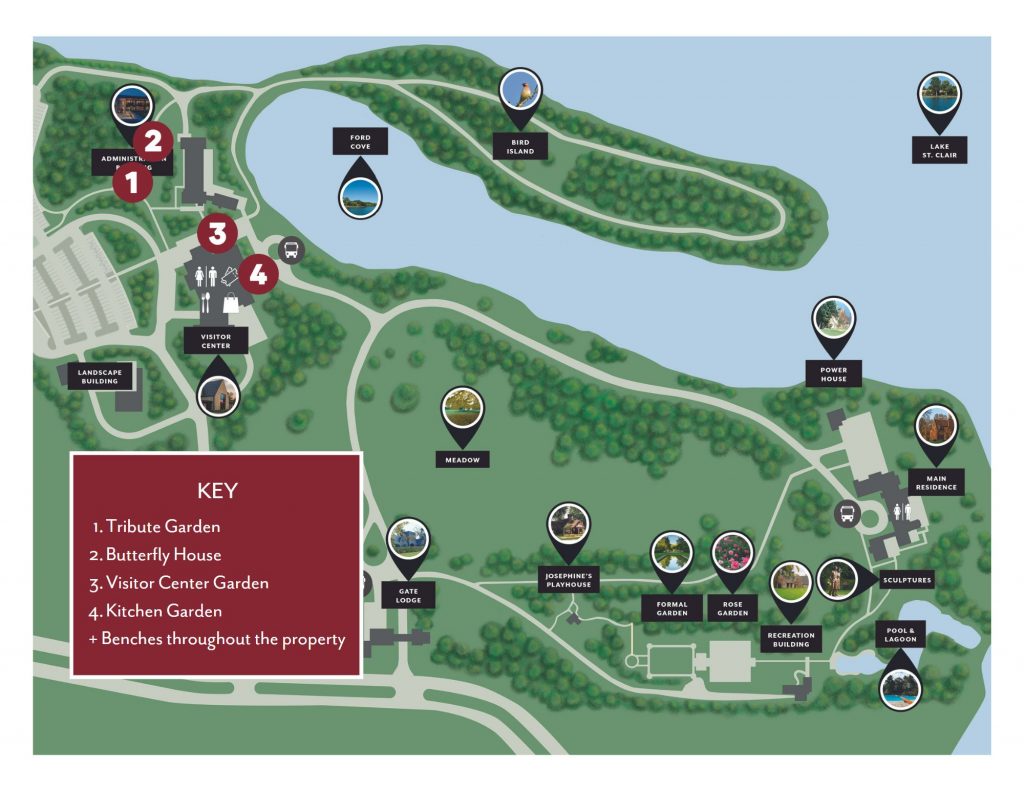 Tribute Garden Map 2023